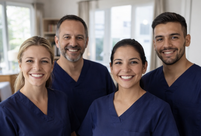 Pflegekräfte aus Ecuador und Kolumbien