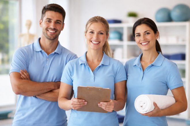 Stellenanzeige für zwei Physiotherapeutinnen in Aschaffenburg