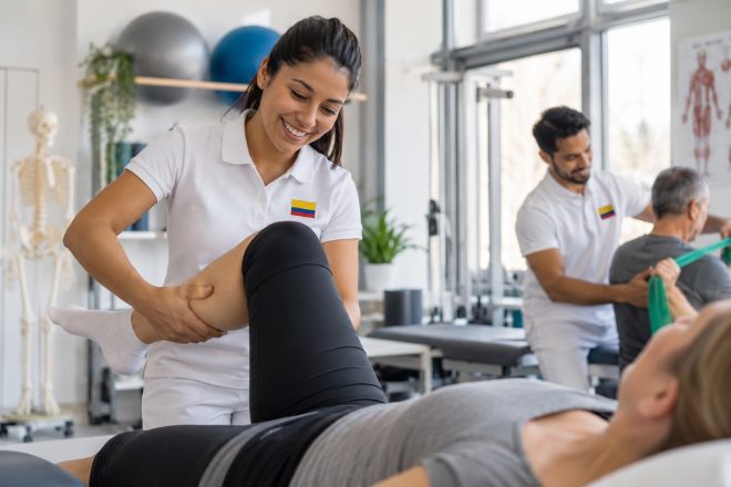 kolumbianische Physiotherapeuten